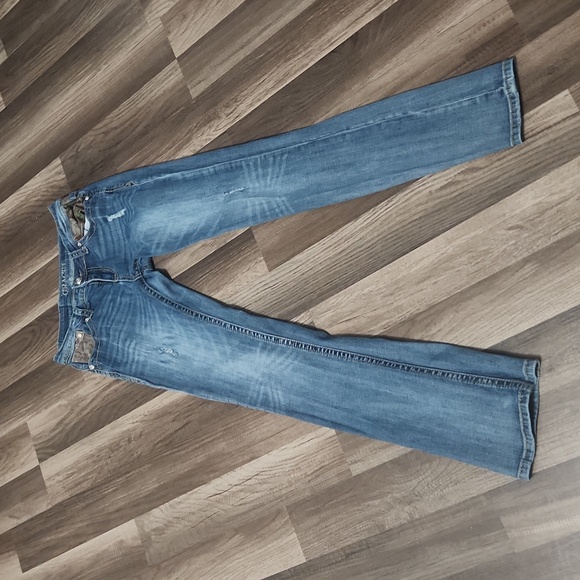 Grace Denim - Grace Jeans Size 27' Inseam 31' Camo Distressed